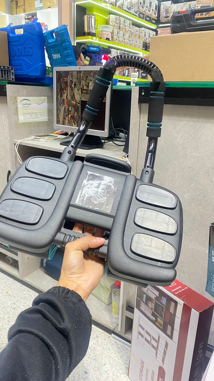 Miniatura 5 de Rueda de Ejercicio Abdominal CUADRAD